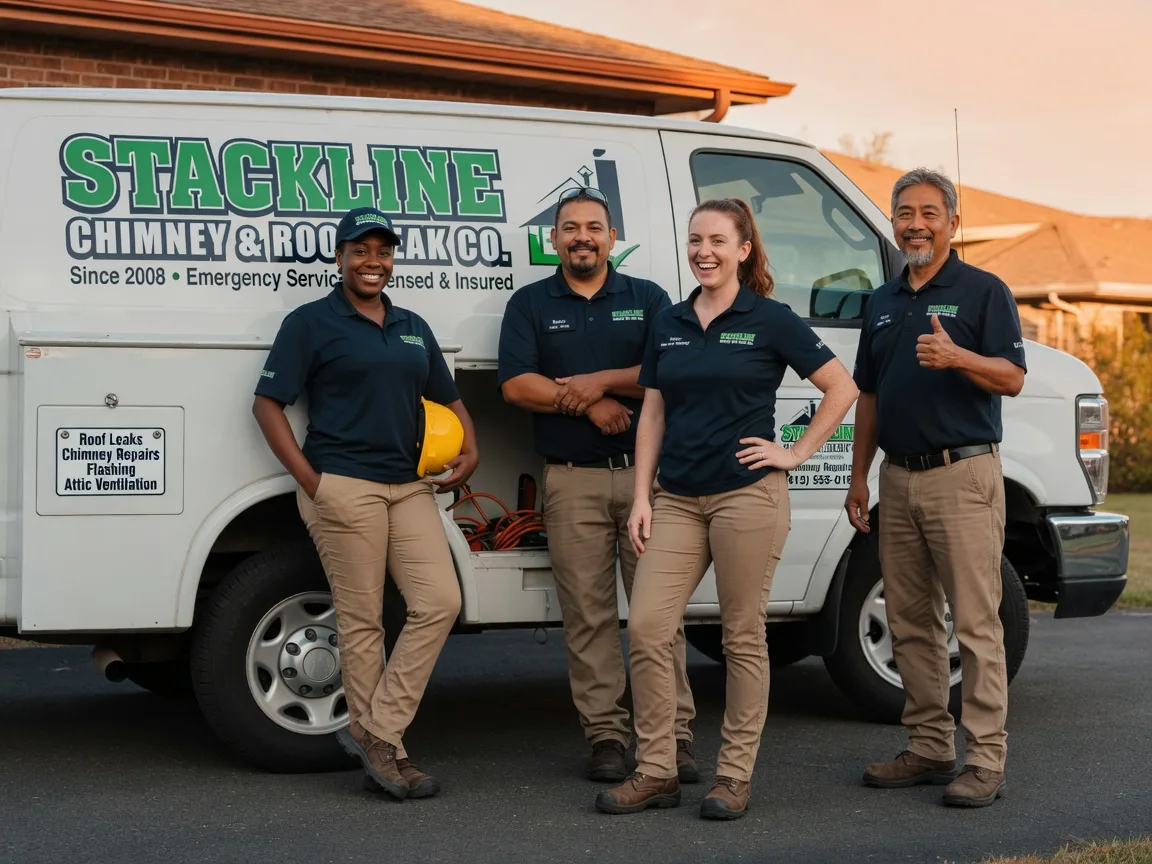 Chimney flashing repair company in Plymouth, IA